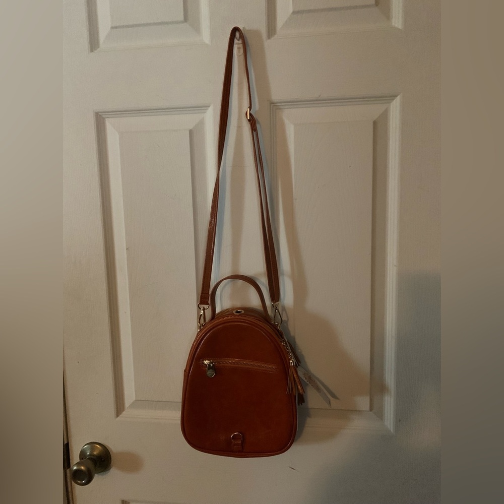Aphison Brown Leather bag - Forever Sunshine